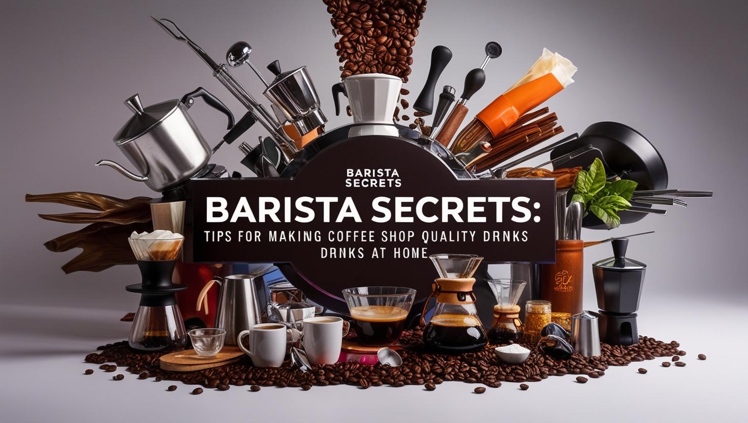 Barista Secrets: Tips for Making Coffee Shop-Quality Drinks at Home