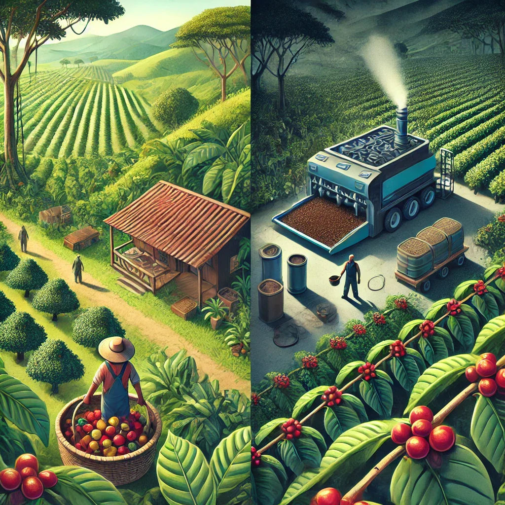 How Coffee is Farmed: Small Farms vs. Big Plantations