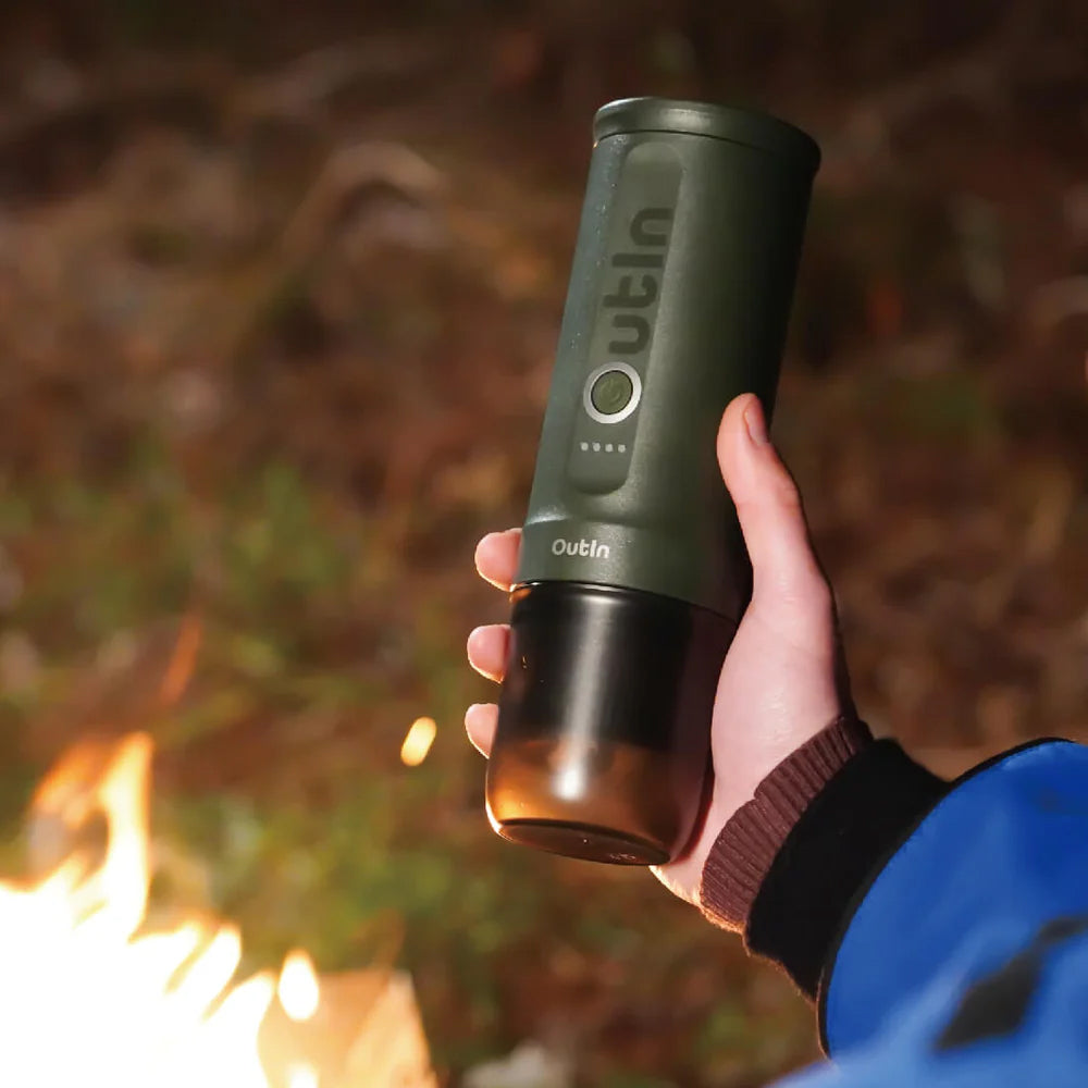 Portable Espresso Machine (Forest Green)