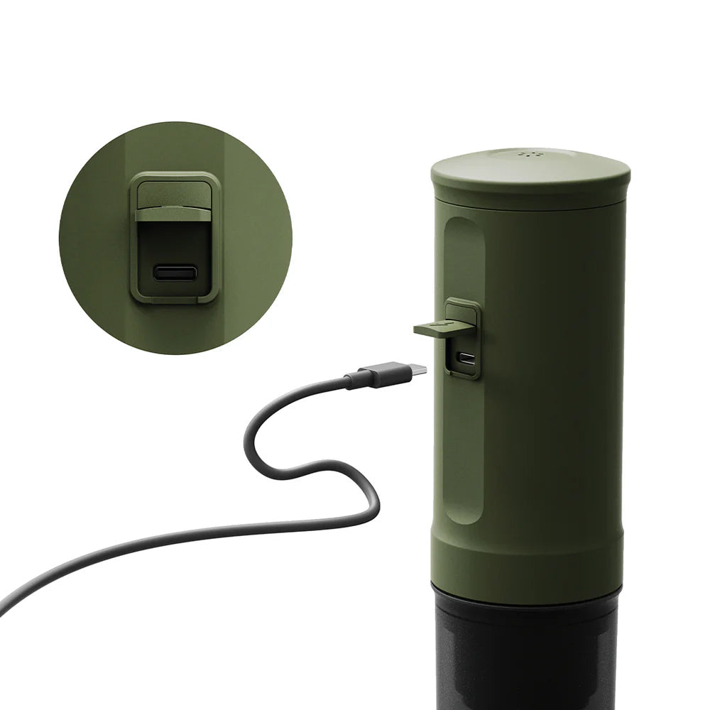 Portable Espresso Machine (Forest Green)