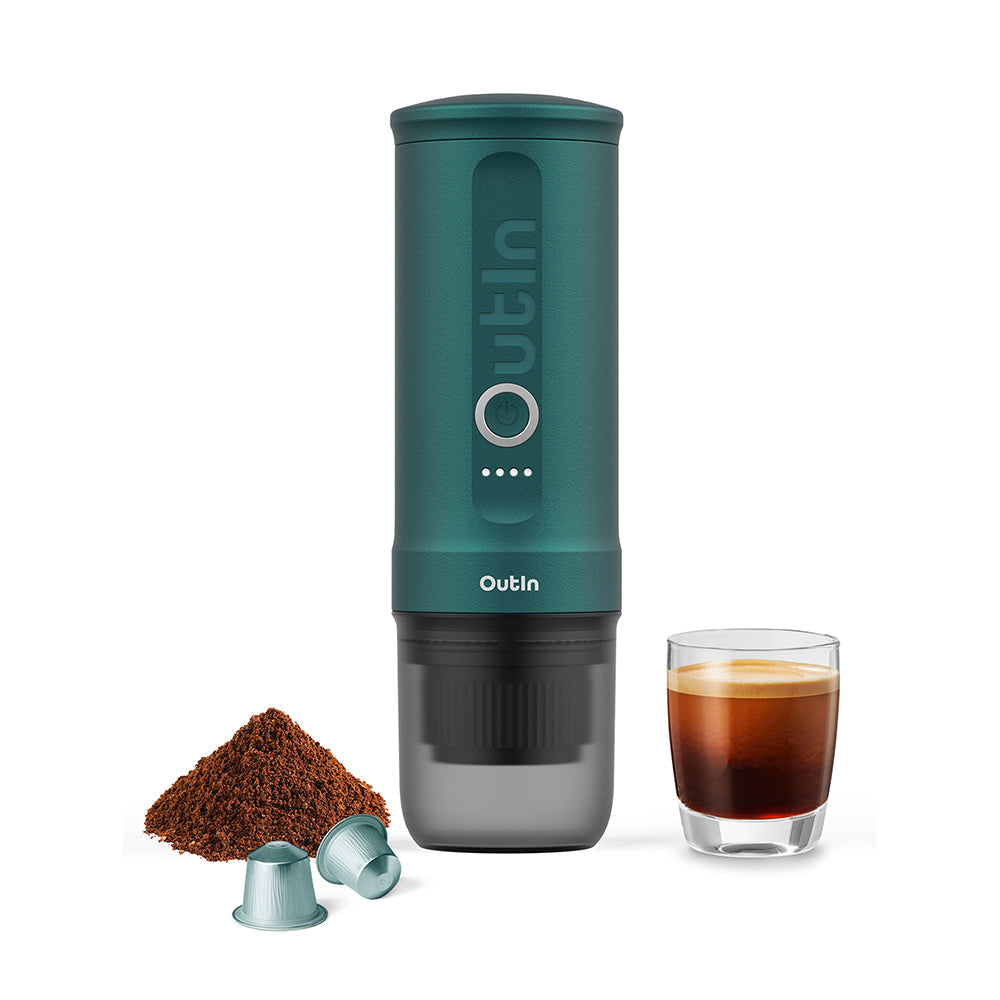 Portable Espresso Machine (OutIn Teal)