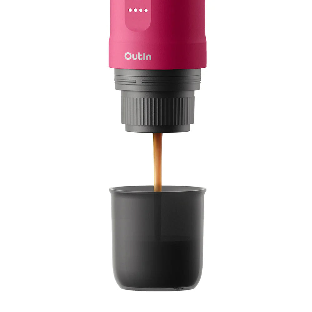 Portable Espresso Machine (Fuchsia Pink)