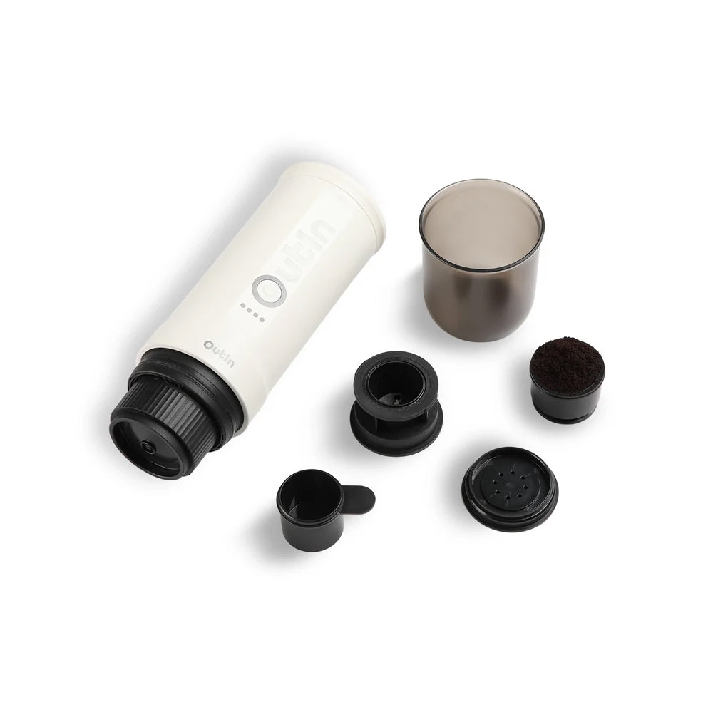 Portable Espresso Machine (Pearl White)
